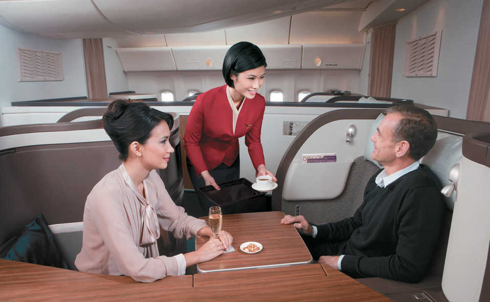 Cathay Pacific  First Class Photo